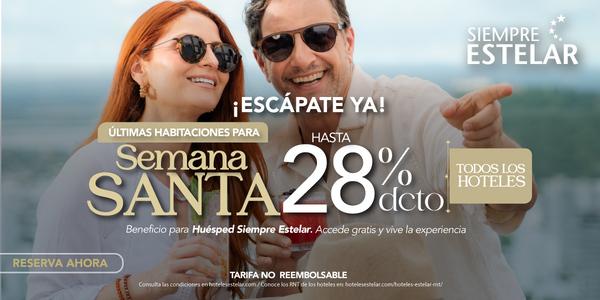 Últimas habitaciones para Semana Santa ESTELAR Square Colombia - Medellín Últimas habitaciones para Semana Santa ESTELAR Square Colombia - Medellín